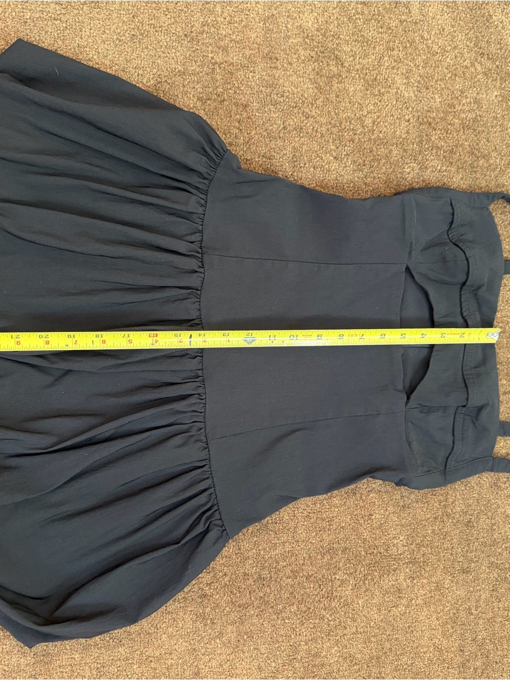 Zara Black Garment with Branded Label - Picture 5 of 6